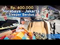 BUS SLEEPER INI MURAH TAPI MEWAH, KOK BISA ?! | Trip KYM Trans Suites Family Surabaya - Jakarta