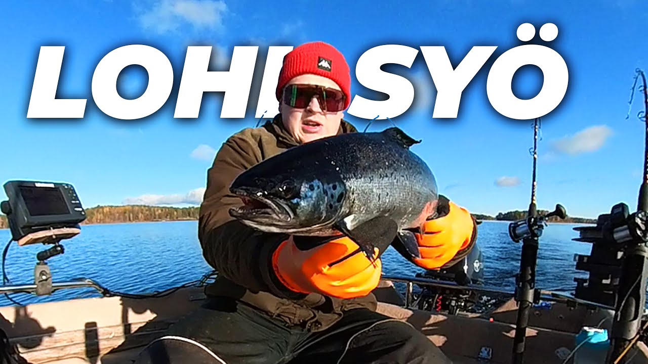 AKTIIVISET LOHET JA AURINKOINEN PAKKASPÄIVÄ | Finnish Fisherman - YouTube