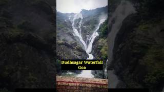 Dudhsagar Waterfall Goa#shorts #youtubeshorts #goa