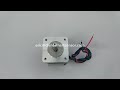 stepper motor 14hs20 1504s l52mm nema14 with 1.8deg 1.5 a 40 n.cm