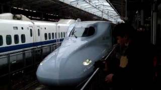 山陽～九州新幹線 さくら551号〔N700系7000番台S編成〕 新大阪駅出発