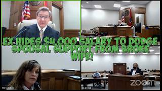 Ex Hides $4K Salary AFTER Broke Wife Survives On $250 Food Stamps!