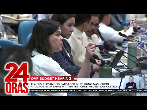 Vice President Sara Duterte, tumangging sagutin ang mga tanong tungkol sa 2022… | 24 Oras