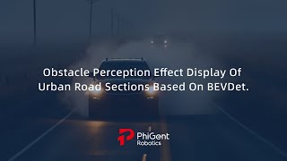 Obstacle perception effect display of urban road sections based on BEVDet