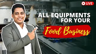 Cloud Kitchen Equipment | COST & LIST | Cloud Kitchen Business Model | Abhinav Saxena | 2024