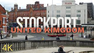 Walking around Stockport/Manchester for the first time.