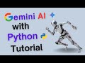 How to Use the Gemini API with Python - Build a Customizable AI Chatbot