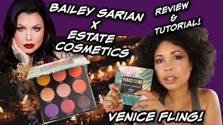 Bailey Sarian X Estate Cosmetics Venice Fling Review & Tutorial