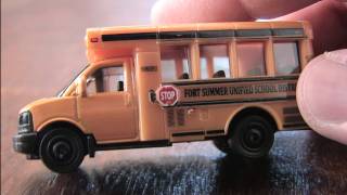 GMC SCHOOL BUS Matchbox review by CGR Garage