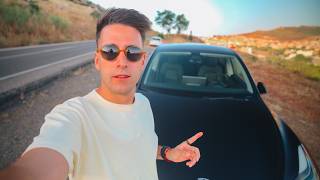 Viaje real en coche eléctrico (Tesla Model Y) 🚘  ¿Problemas, batería, comodidad? 🤦🏻‍♂️