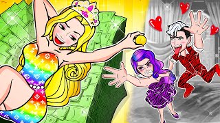 [🐾paper diy🐾] Rainbow Rapunzel Rich & Poor Family Angels | Rapunzel Compilation 놀이 종이