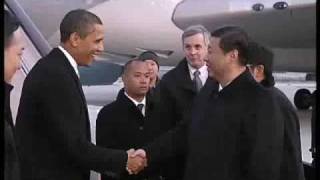 Obama arrives in Beijing - CCTV 091116