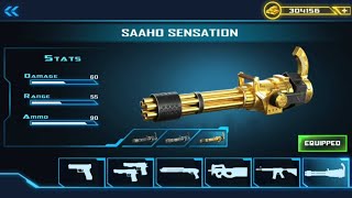 SAAHO THE GAME ALL WEAPONS AND SKINS UNLOCKED GAMEPLAY