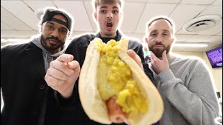 Trying The Highest-Rated Hotdog In The Country With @KingSchratz \u0026 @TheEricHammer!