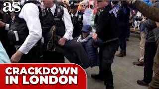 TENSE SCENES in London: Police ARREST PROTESTERS after Palestine Action BAN