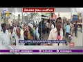 groundnut farmers agitation for support price at mahbubnagar మద్దతు ధర కోసం వేరుశనగ రైతుల ఆందోళన