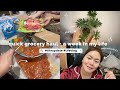 NAKAPAG GROCERY DIN! | QUICK GROCERY HAUL, WORK & LIFE UPDATE ♥