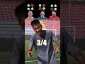 Ronaldo vs Messi vs Neymar Crossbar challenge #shorts #football