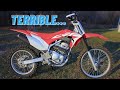 Honda CRF250F Review - Why It's NOT The Right Bike For You