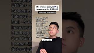 Apparently $100k is the new average salary in Australia