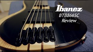 #ibanez  BTB866SC-WKL 6-String Review