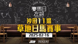 #賽馬日在線｜沙田11場 草地日馬賽事｜2025-02-16｜賽馬直播｜香港賽馬｜主持：安西、Win和馬高  嘉賓：侯爺 推介馬：棟哥、叻姐、Will及Key｜@WHR-HK