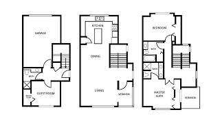 Virtual Tour - C4 - 3 bedroom, 3 bathroom - 1558 sq. ft.