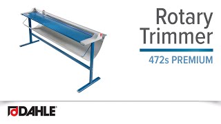 Dahle 472s Premium Rotary Trimmer with 72\