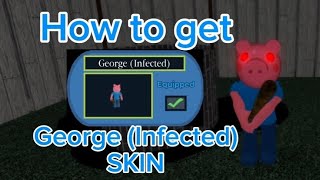 How to ESCAPE DISTORTED MEMORY + GEORGE (INFECTED) SKIN in PIGGY BUT NOSTALGIA! - Roblox