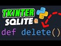 Delete Records from SQLite with Tkinter Button – Tutorial 4