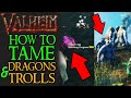 How to tame DRAGONS & TROLLS in Valheim (Mod)