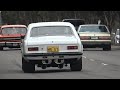 TUFF Street cars GUN IT leaving car show, Sydney, Bungarribee Park, OMCC event