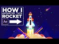 Rocket Animation Project Breakdown in After Effects