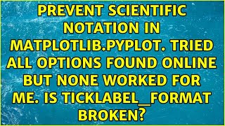 Prevent scientific notation in matplotlib.pyplot. Tried all options found online but none worked...