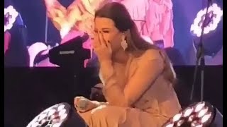 Nancy Ajram Kuwait 2018 ضحكة نانسي عجرم لرقص لأغنية شخبط شخبيط حفلة عيد الأضحى الكويت