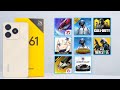 Realme C61 8+ Games Test - PUBG/Asphalt 9/Genshin Impact/Call Of Duty/New State/Free Fire - 6GB