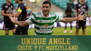 🎥 UNIQUE ANGLE: Celtic draw with FC Midtjylland as Liel Abada scores debut goal