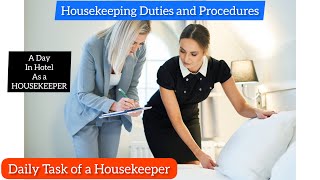Duties and Responsibilities of Housekeeping Staff in 5-Star Hotels