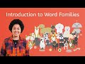 Introduction to Word Families - Learn to Read for Kids!