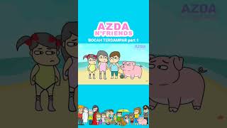 Bocah terdampar #azdanfriends #animasi #lucu