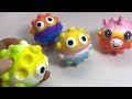 Eye popping out bubble pop fidget balls