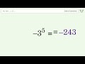 Master Order of Operations: Solve (-3)^5= Step by Step!