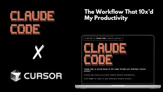 Claude Code + Cursor Workflow That 10x’d My Productivity