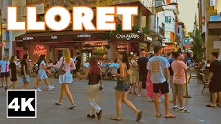 Lloret de Mar Sunset Walk Summer 2024