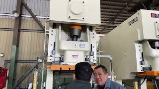 WORLD POWER PRESS MACHINE丨JH21 250 Power Press Machine was Testing