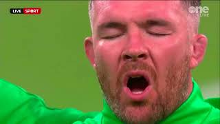 Ireland v Scotland 2023 Ireland's Call and Cranberries Zombie sang  by Irish at Rugby World Cup