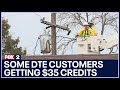 Some DTE customers getting $35 credits after widespread power outages