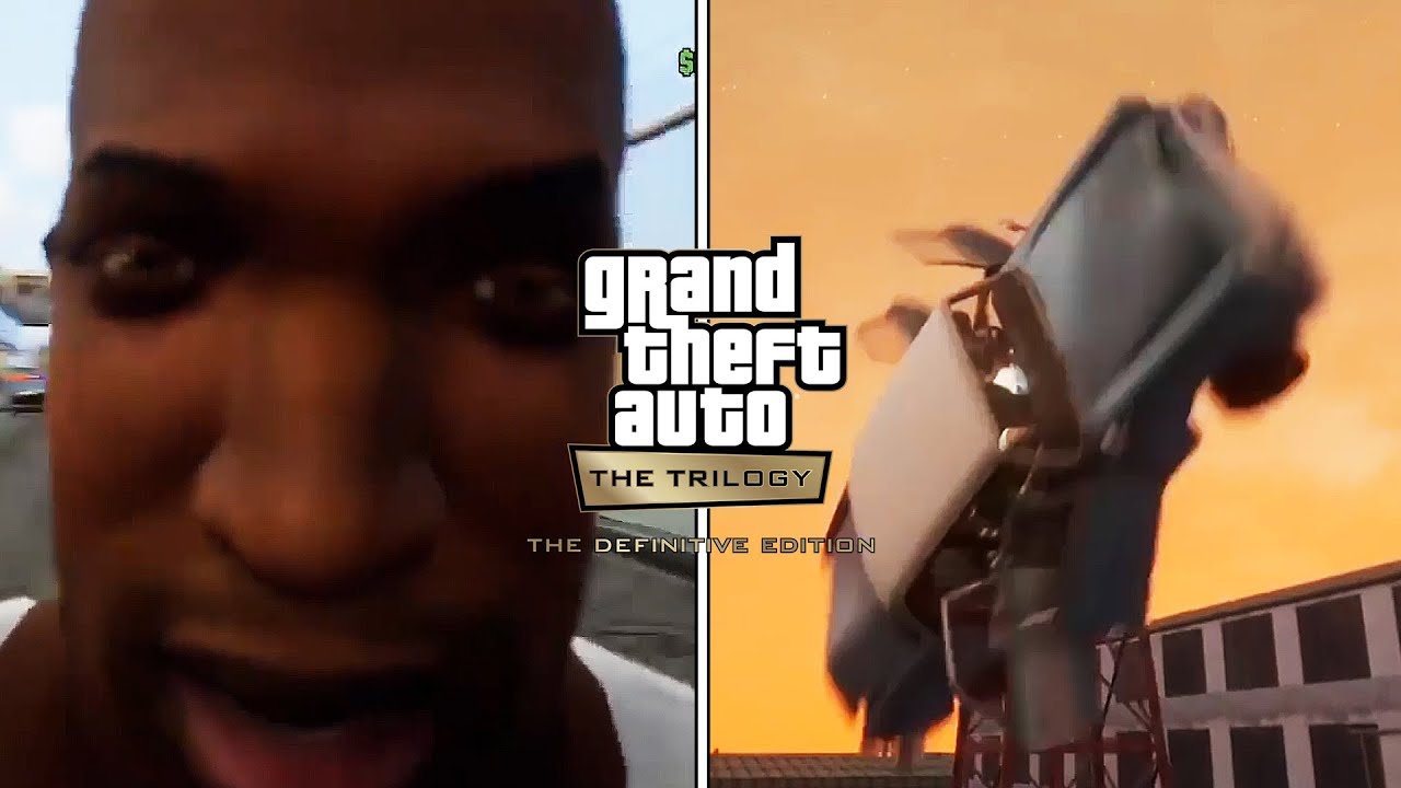 GTA Trilogy GLITCHES Compilation (Grand Theft Auto Trilogy Remastered ...