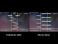 [Phigros] +ERABY+E CONNEC+10N AT16 (old vs. new chart comparison)