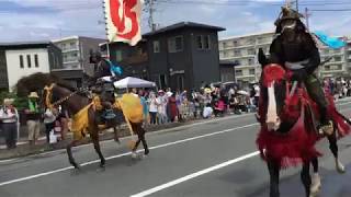 20190728 相馬野馬追-第二天 -原町區野馬追通 本祭巡遊-巡遊隊伍先鋒抵達